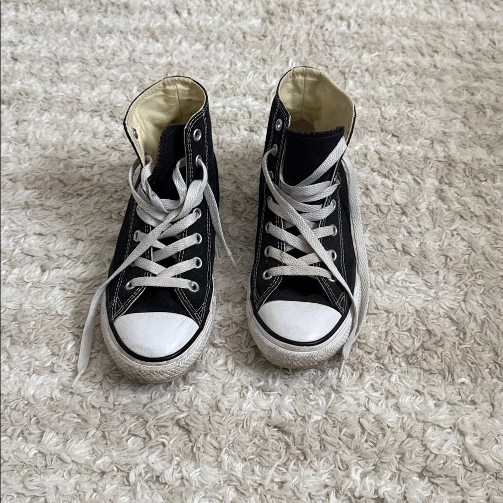 Black High Top Converse
